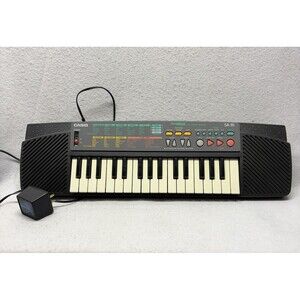 Vintage Casio SA-35 SongBank Keyboard w/ Lesson Function 32 Key With Power Chord